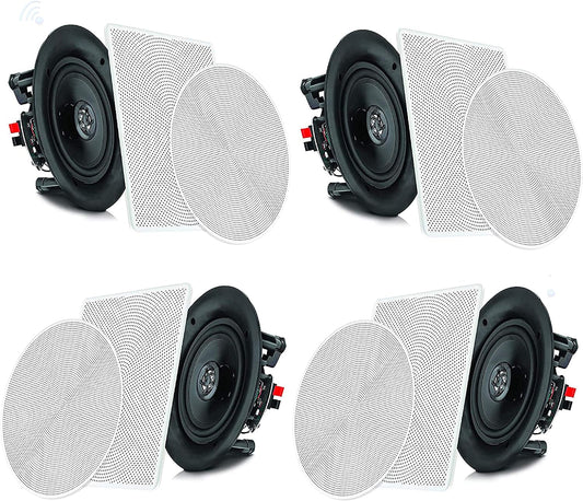 Pyle 6.5 4 Bluetooth Flush Mount Speaker System - Superior Sound