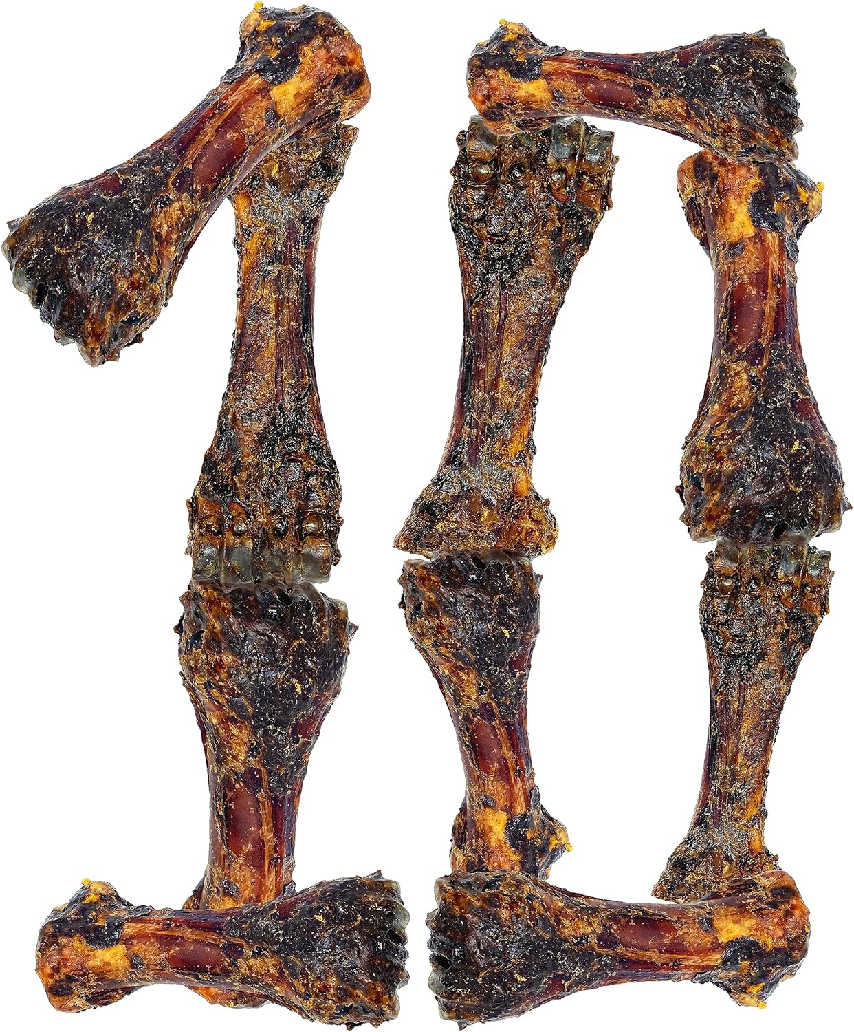 Liver Coated Dog Bones for Aggressive Chewers - Long Lasting Treats