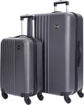 Charcoal Grey 2-Piece Hardside Spinner Luggage Set - 20/28