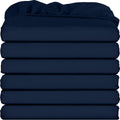 Utopia Bedding Queen Fitted Sheets - 6-Pack Deep Pocket Navy