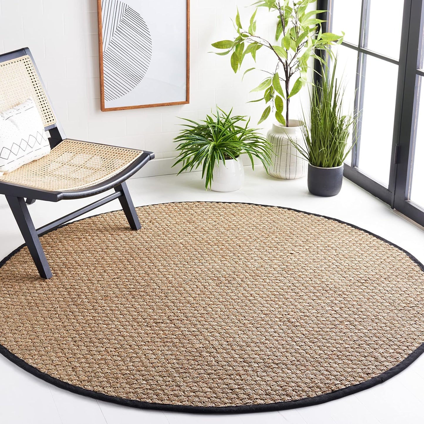 Safavieh Area Rug 7ft Round - Natural Fiber Collection Style