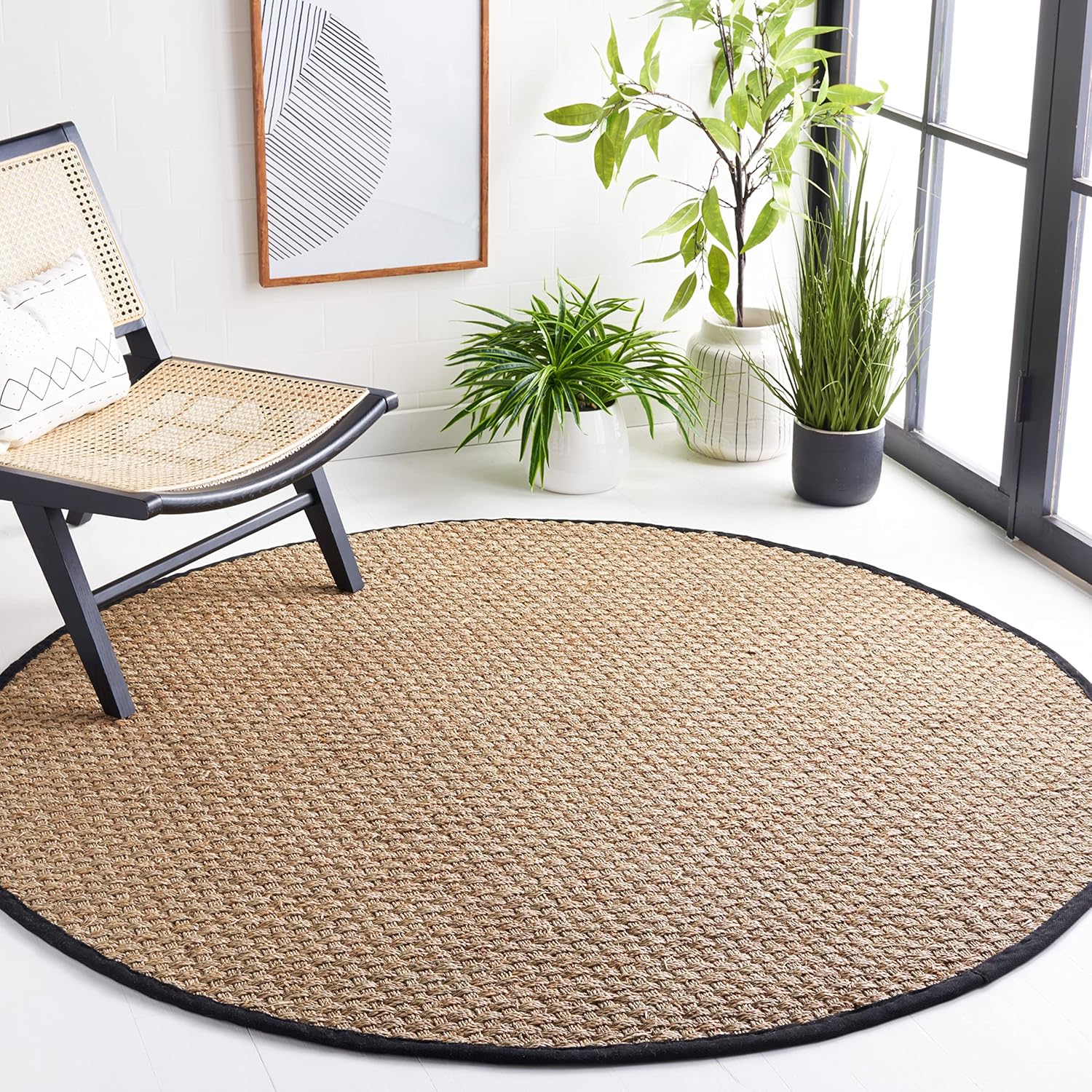Safavieh Area Rug 7ft Round - Natural Fiber Collection Style