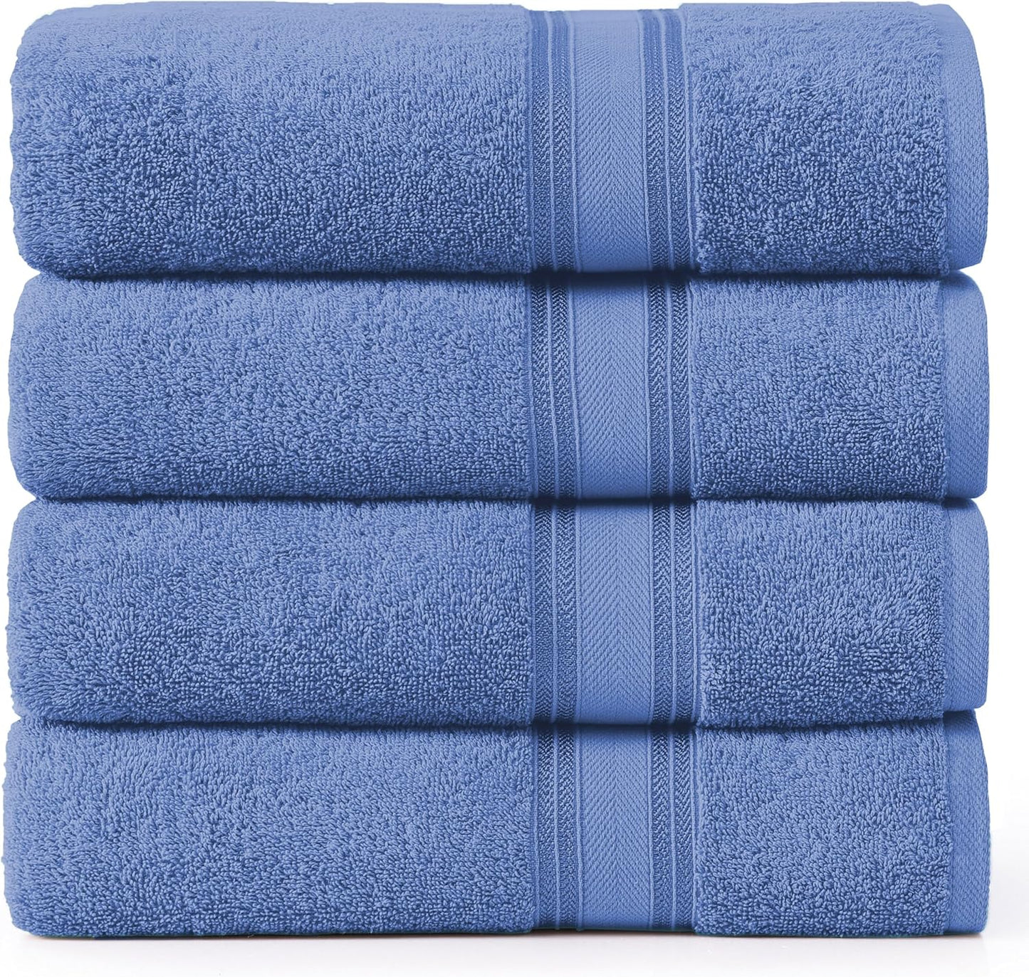 Luxurious 100% Cotton Bath Sheets - Extra Large Towels Set