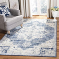 Brentwood Medallion Distressed Area Rug 5ft 3in x 7ft 6in - Easy Care