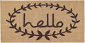 Calico Hello Doormat 3 ft x 6 ft - Large Coir Entry Mat