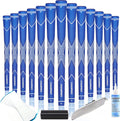 13-Pack Rubber Golf Grips with Full Installation Kit - High Feedback