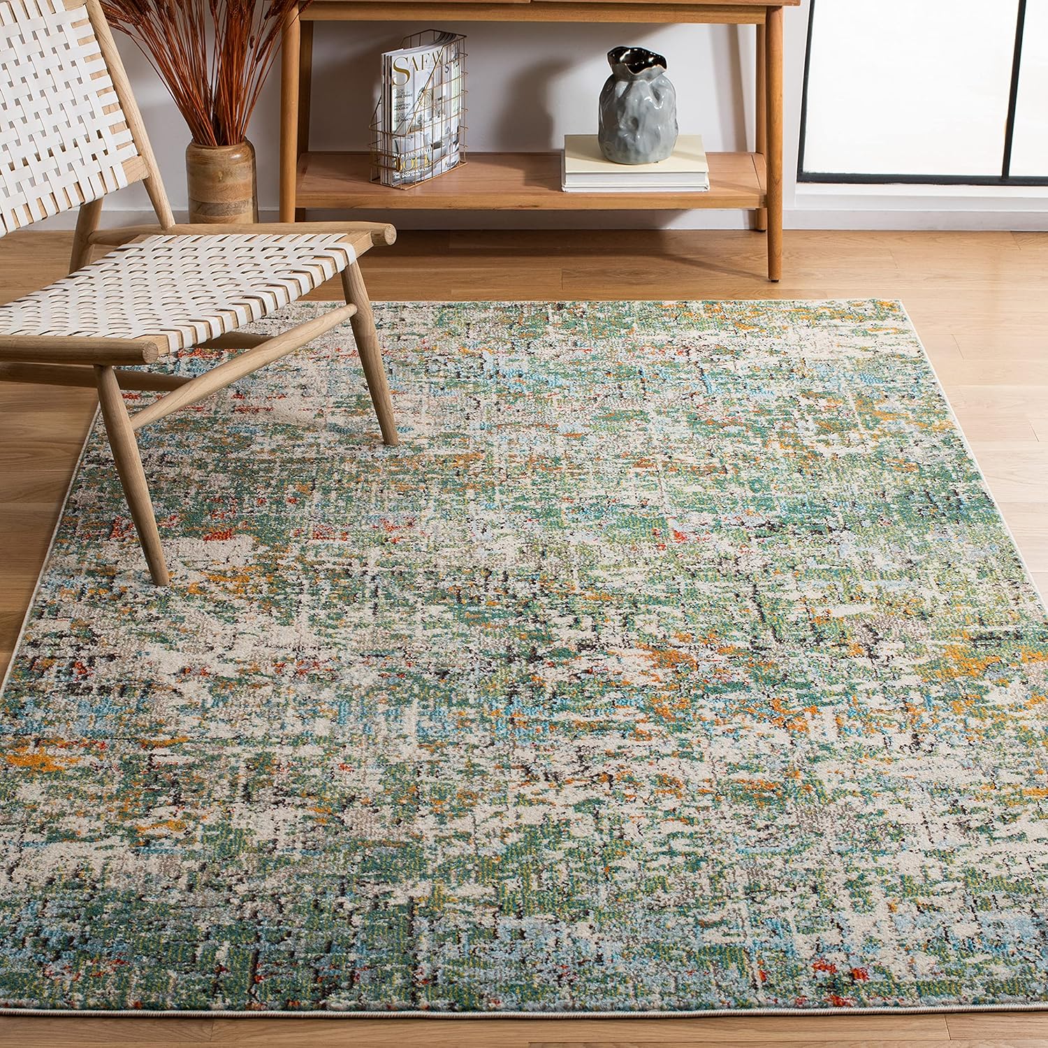 SAFAVIEH Madison Collection Area Rug - Modern Abstract Design