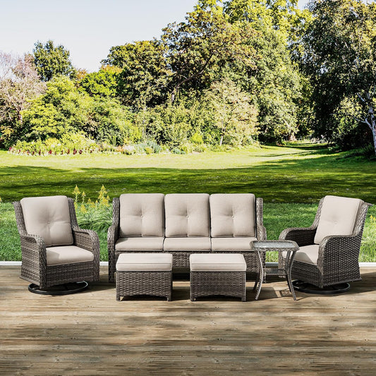 Joyside Wicker Patio Furniture Set for Ultimate Outdoor Comfort