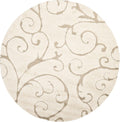 SAFAVIEH Florida Shag Area Rug 10ft Round - Plush High-Low Comfort