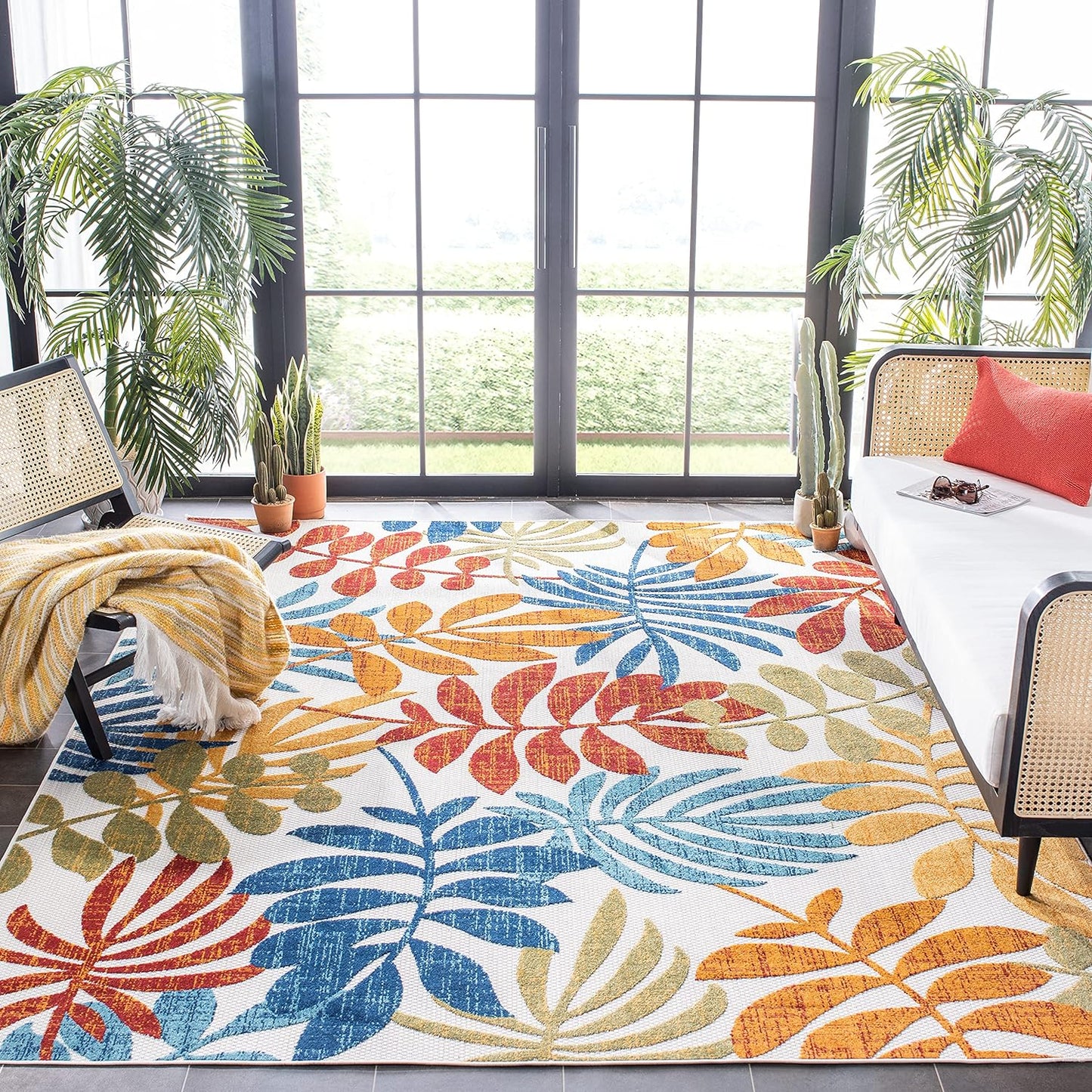 SAFAVIEH Cabana Collection Area Rug - Stylish & Durable Design
