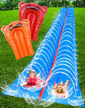 Mega Slip Splash and Slide 40ft Double Lane Waterslide - Family Fun
