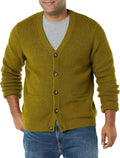 Men's Long-Sleeve Soft Touch Cardigan Sweater - Everyday Comfort