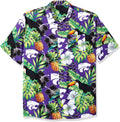 FOCO NCAA Floral Button Up Shirt - Team Pride in a Casual Cut