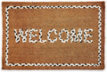 MACKENZIE-CHILDS Entrance Mat Braided Welcome - Decorative Coir