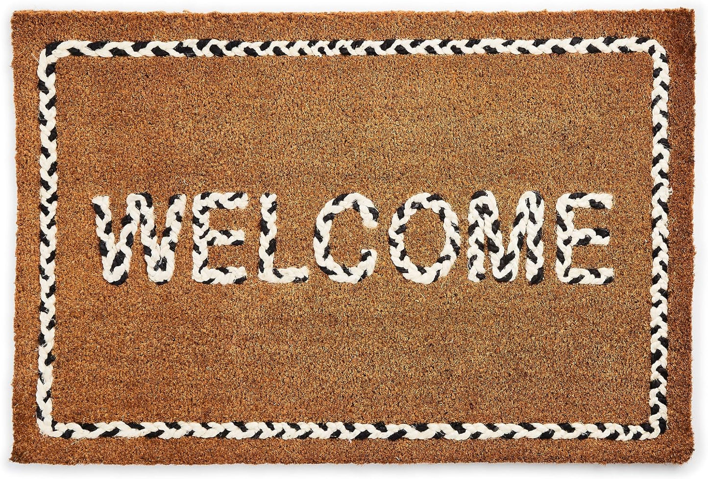 MACKENZIE-CHILDS Decorative Outdoor Coir Doormat for Entryways