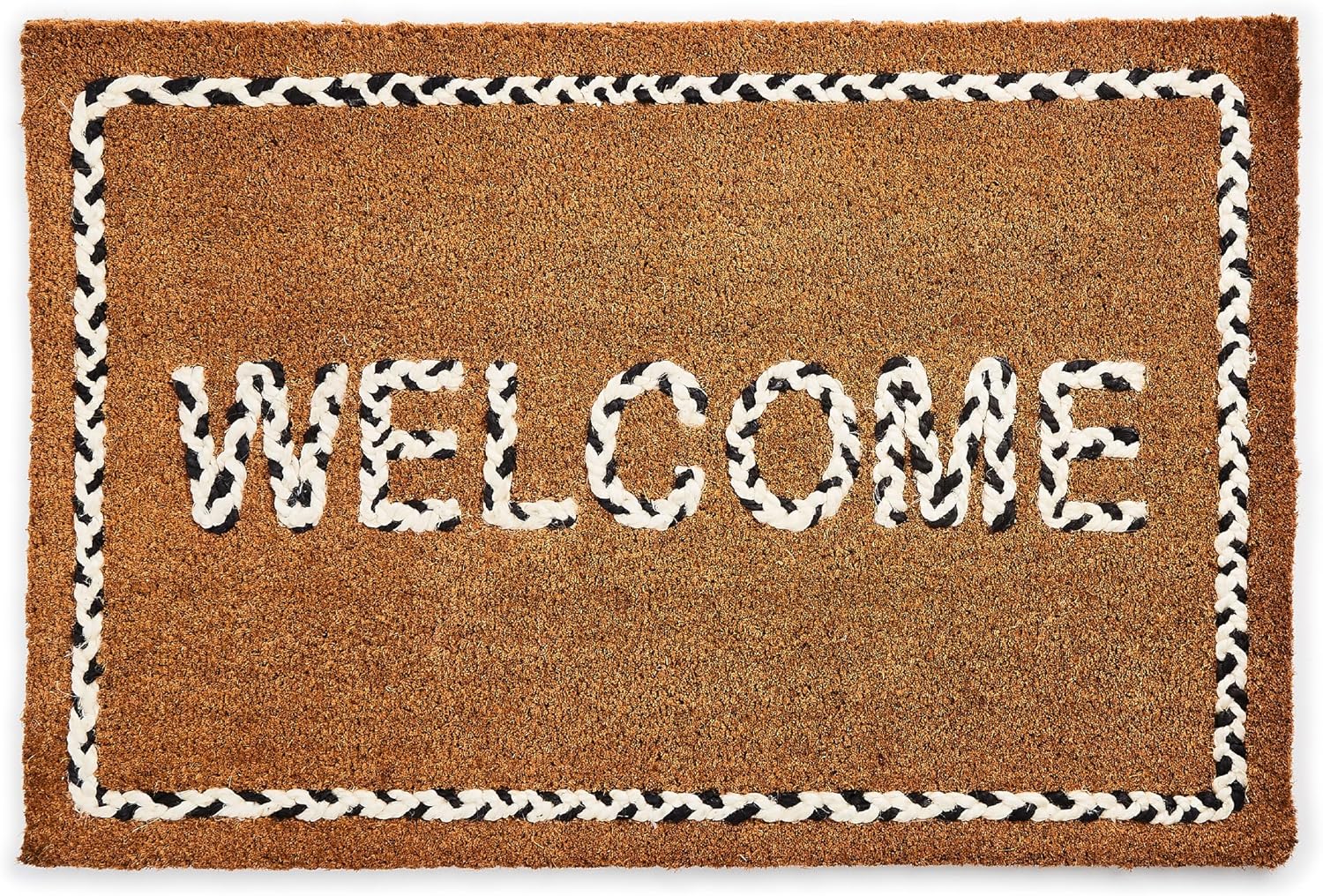 MACKENZIE-CHILDS Decorative Outdoor Coir Doormat for Entryways