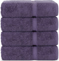 Turkish Bath Towels 4-Pack - 100% Cotton Premium Plush Set