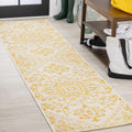 Boho Medallion Indoor Outdoor Runner Rug for High Traffic Areas
