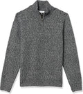 Men's Long-Sleeve Soft Touch Quarter-Zip Sweater (Style 5GYZ)