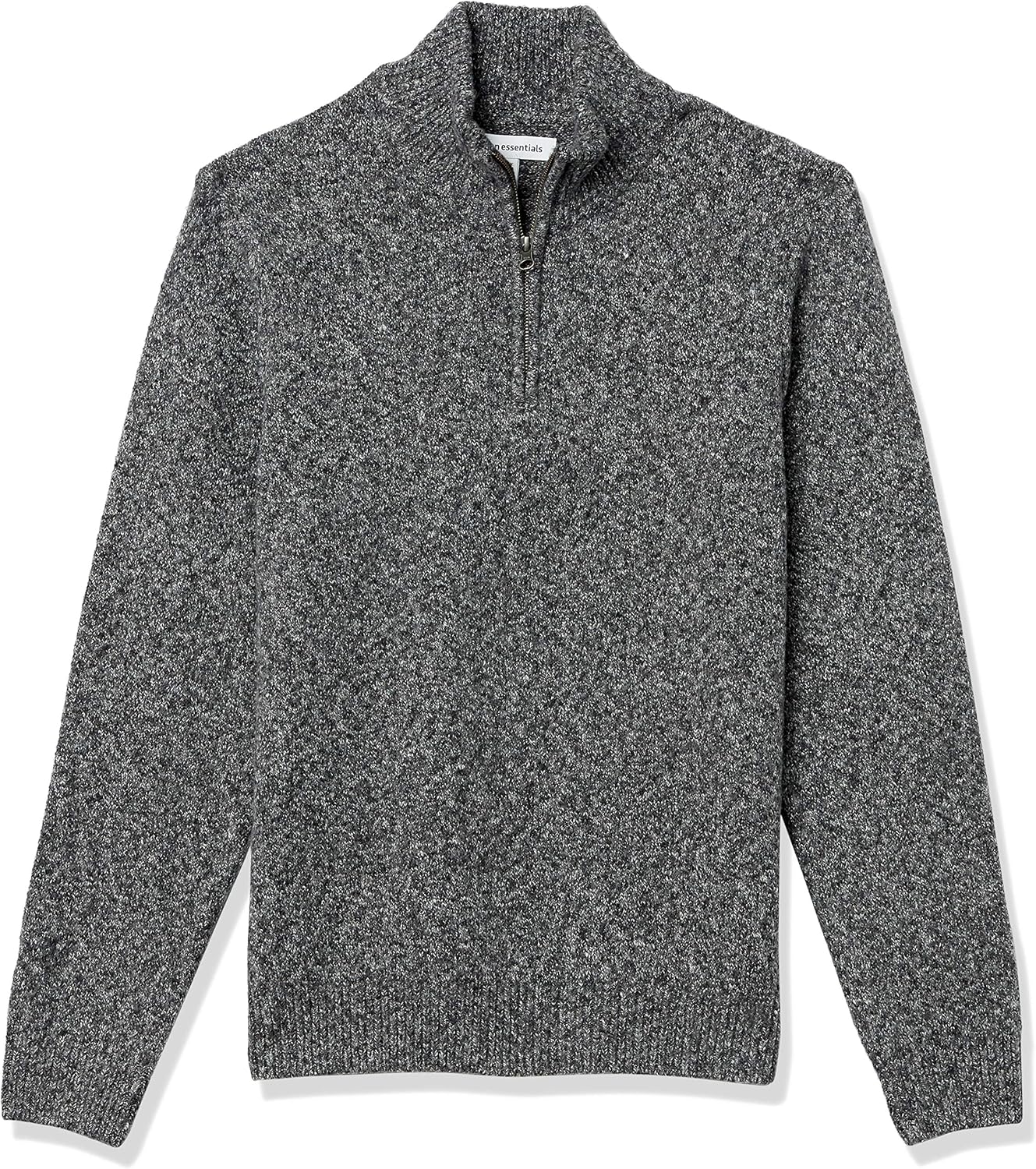 Men's Long-Sleeve Soft Touch Quarter-Zip Sweater for Comfort