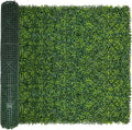 Artificial Boxwood Roll Panels 48 x 120 in - Dense 40 sqft Privacy
