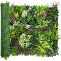 Artificial Plant Wall Panels 40in x 120in Faux Boxwood Hedge - Privacy