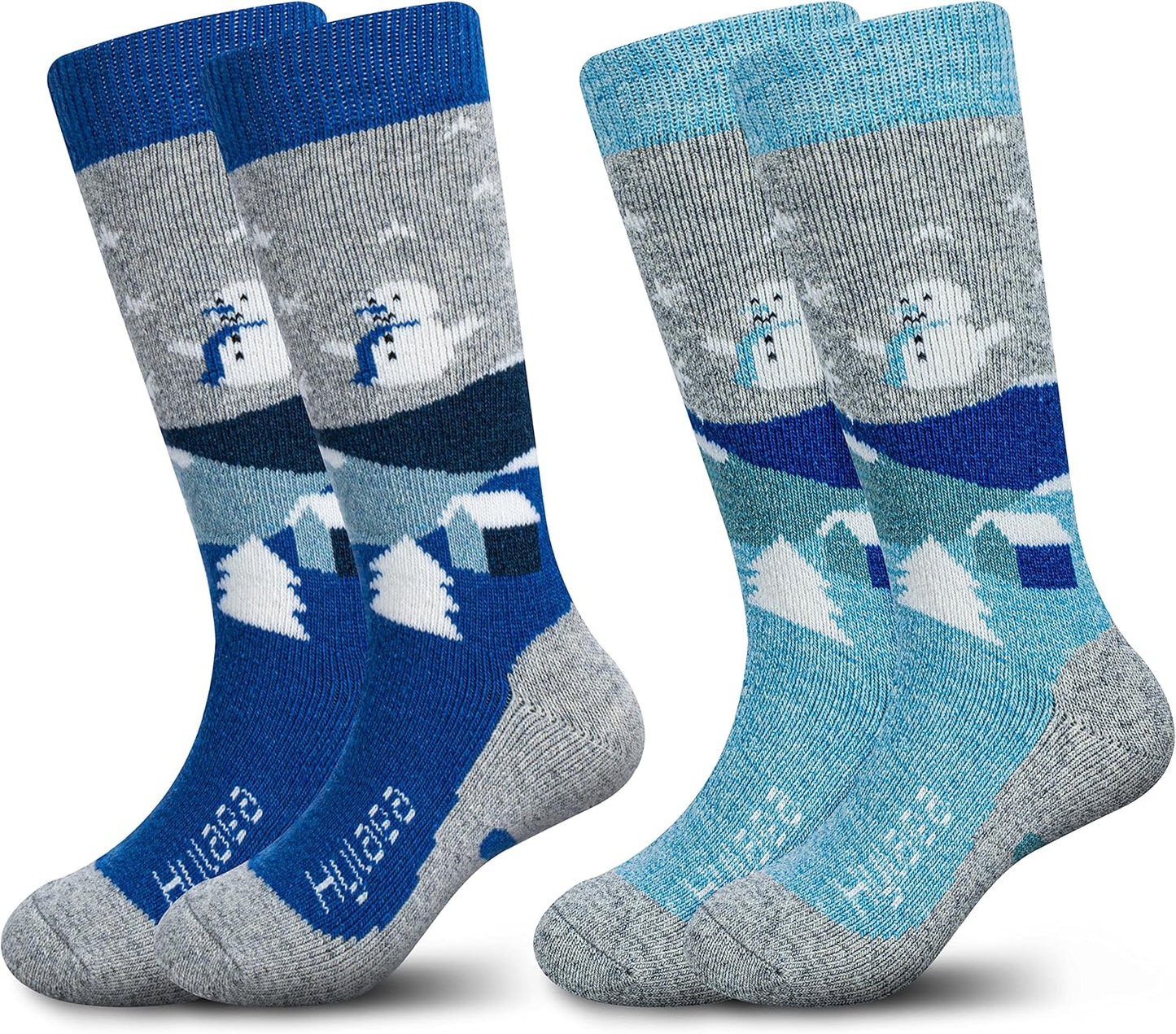 Hylaea Kids Merino Wool Ski Socks: Warm & Cozy!