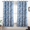 DriftAway Julia Watercolor Blackout Thermal Curtains 52 in x 63 in