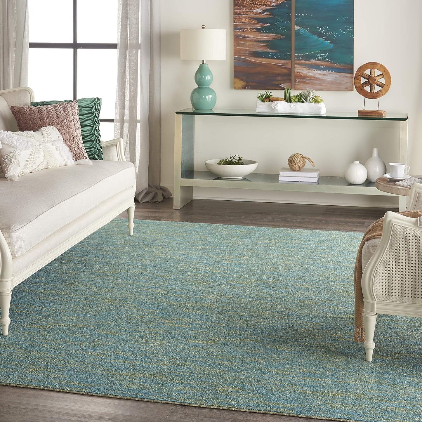 Nourison Essentials 120x168 Rectangle Fabric Area Rug Review