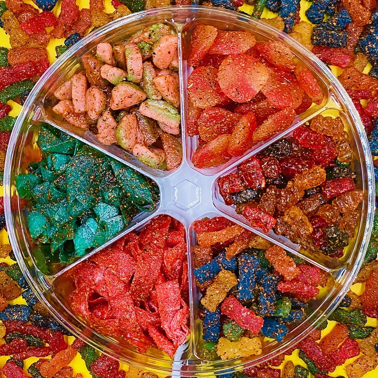 Lilys Chilies Sour and Chili Chewy Candy Mix Platter Delight