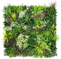 Artificial Plant Wall Panels 20in x 20in 8-Pack - Lush Privacy Hedge