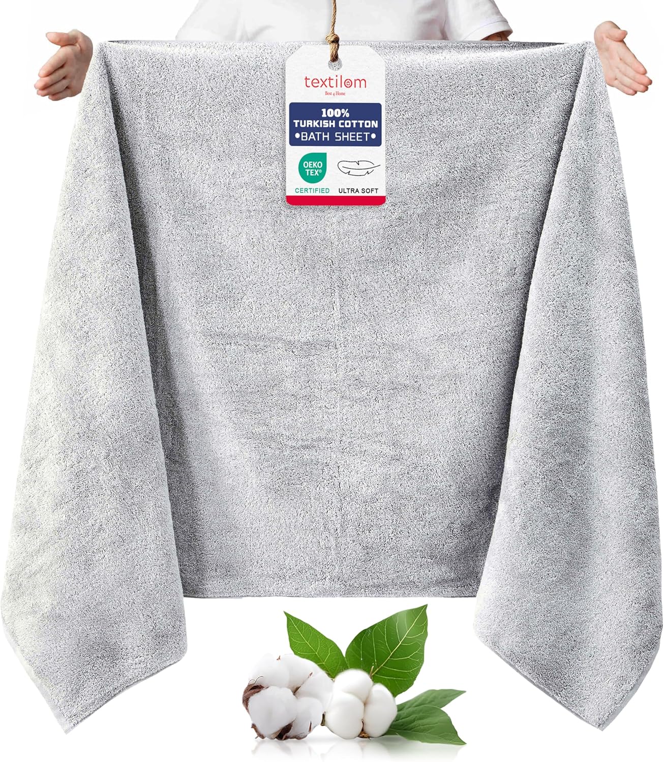 Oversized Luxury Bath Sheets - 100% Turkish Cotton Softness