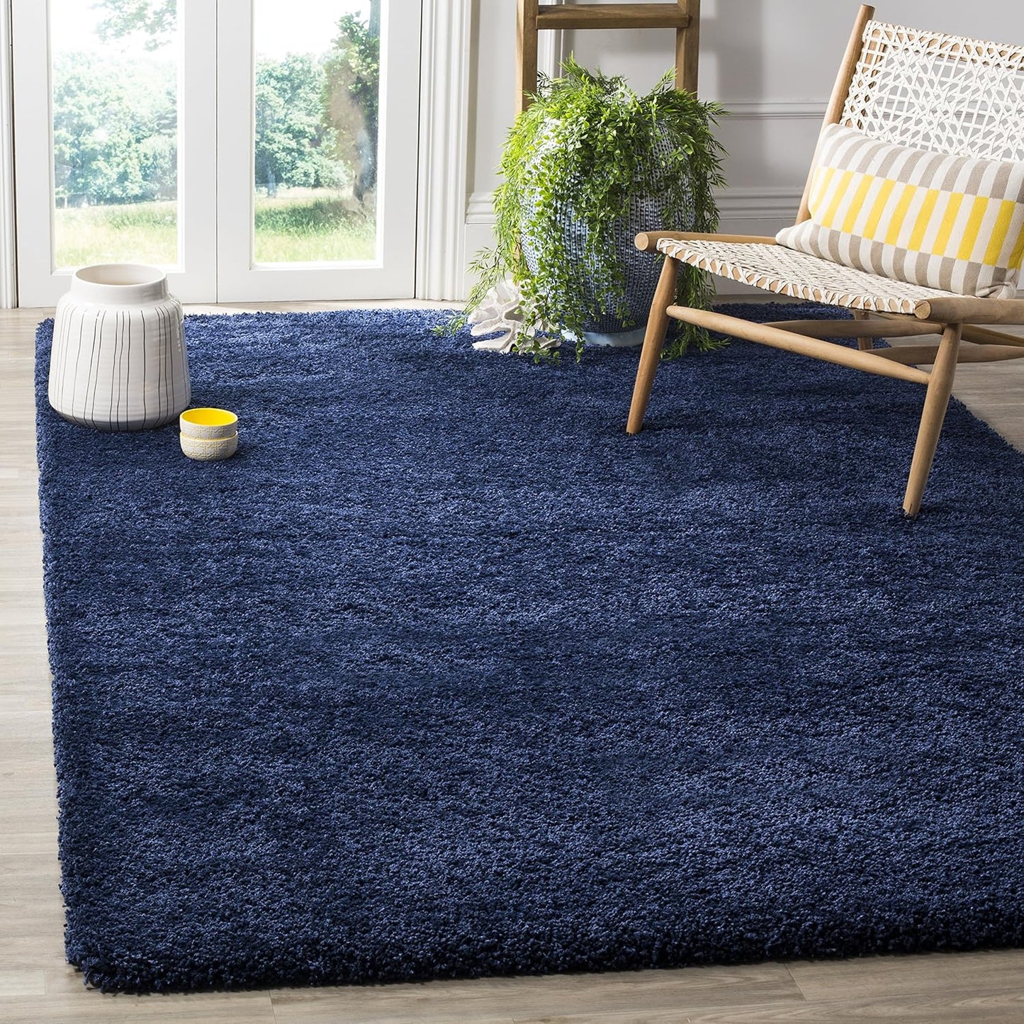 SAFAVIEH Milan Shag Collection Area Rug - Non-Shedding Comfort
