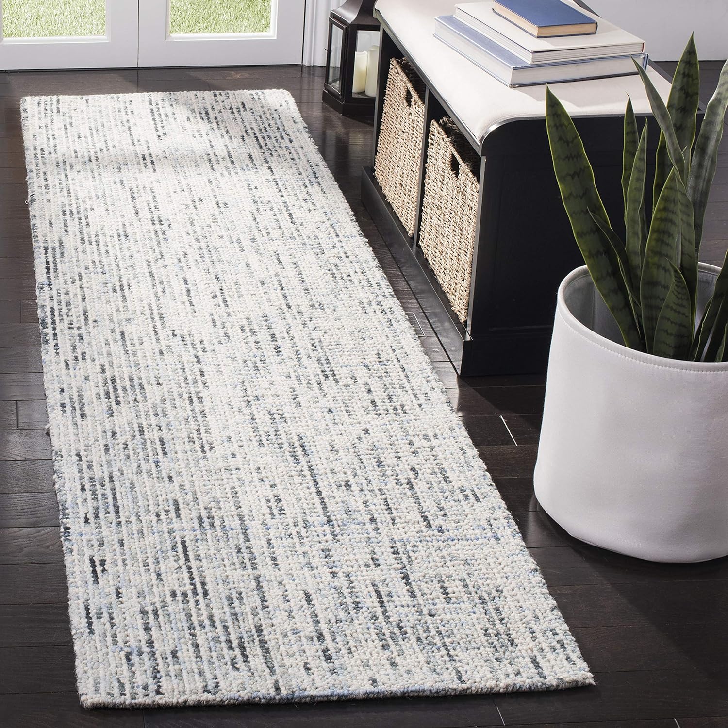 SAFAVIEH Abstract Collection Runner Rug - Handmade Wool for Home