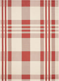 SAFAVIEH Courtyard Collection 8ft x 11ft Red/Bone Area Rug Review