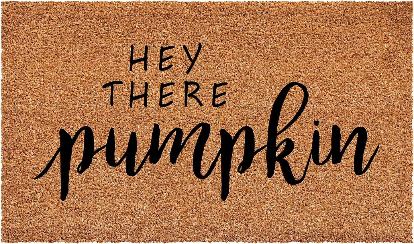 Calloway Mills Hey There Pumpkin Doormat for All Seasons
