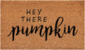 Hey There Pumpkin Doormat 36in x 72in - Durable Coir Welcome Mat