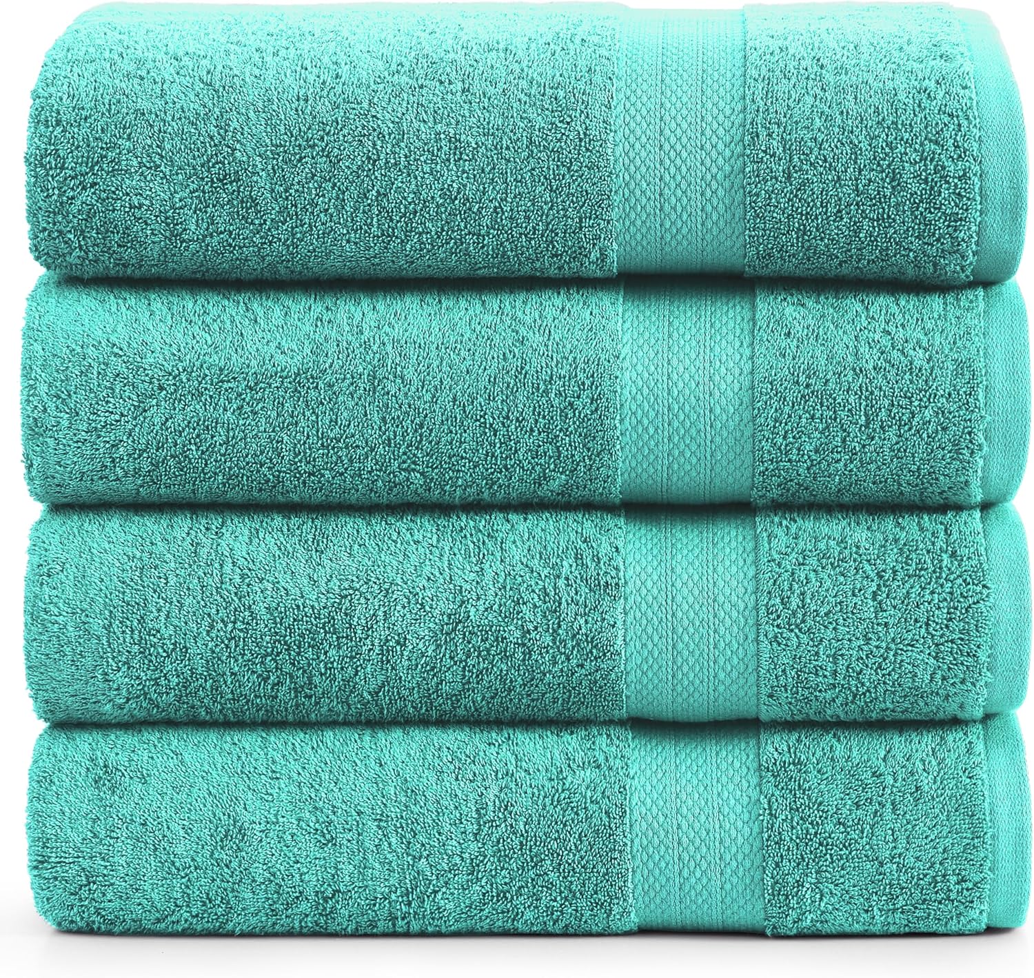 Lane Linen 100% Cotton Oversized Bath Towels Set of 4 for Luxury