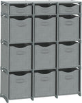 12 Cube Closet Organizers And Storage - Easy To Assemble Cubby Unit
