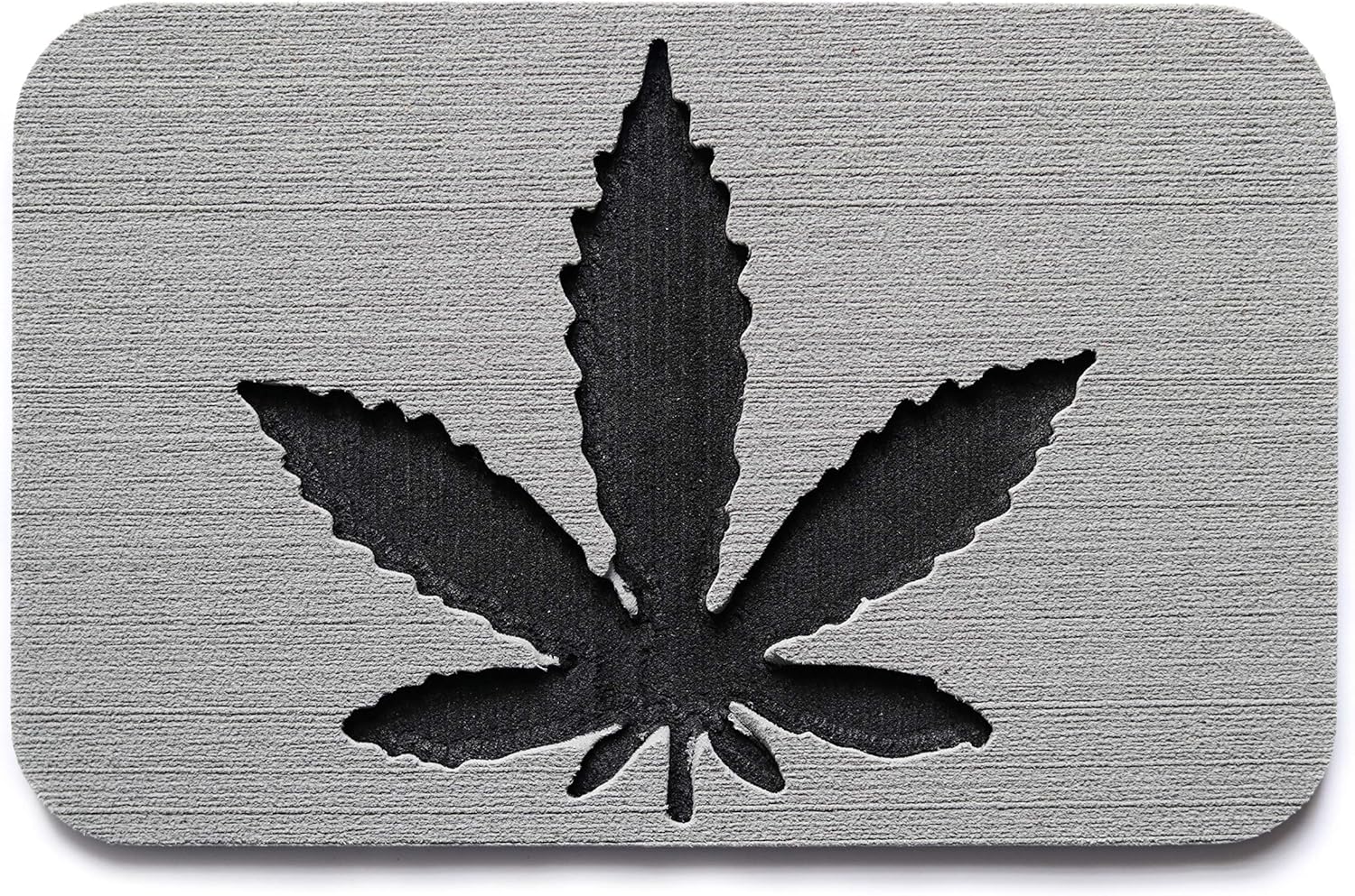 Pot Leaf Gray Stomp Pad for Ultimate Grip