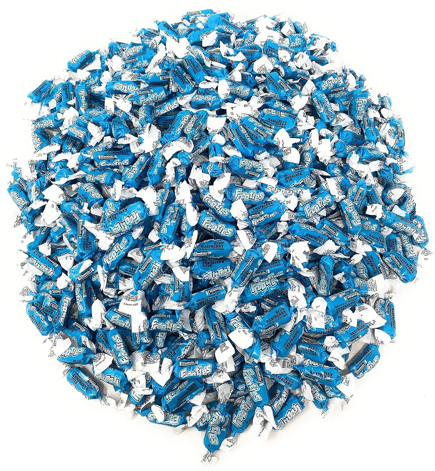 Halloween Bulk Blue Raspberry Tootsie Roll Frooties Candy 5 Lb
