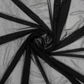 Black 4-Way Stretch Power Mesh Fabric by the Yard - 60in Wide