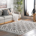 nuLOOM Ansley 5x8 Moroccan Tassel Rug - Plush High-Pile Comfort