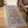 2 ft 6 in x 12 ft Runner Rug - Machine Washable Low Pile Runner