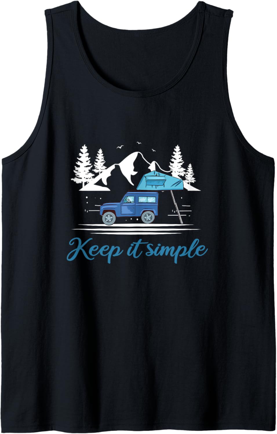 Nomad Tank Top: Adventure-Ready Roof Tent Gift