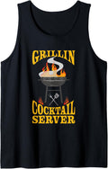 Cocktail Server BBQ Grill Tank Top