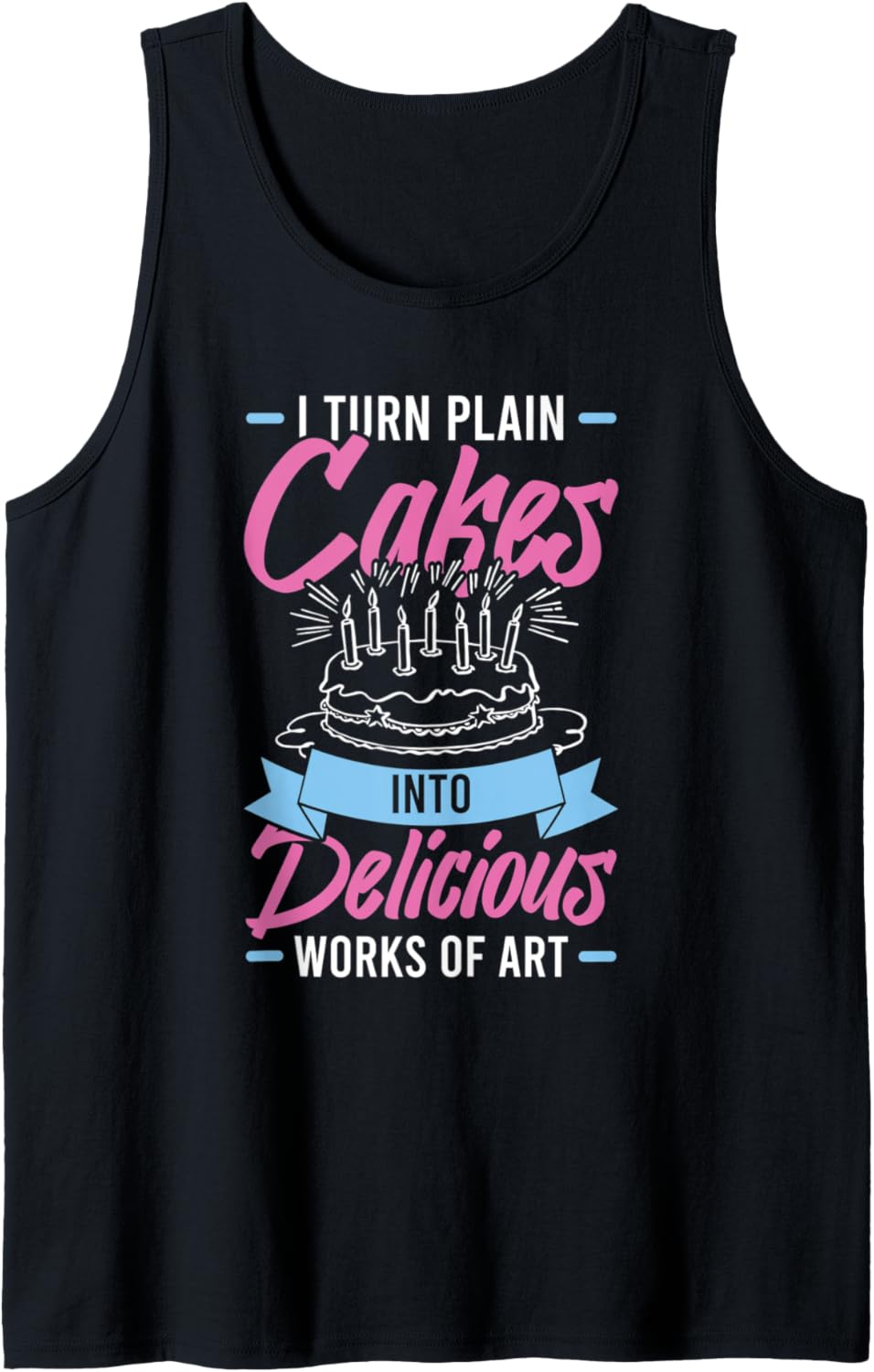 Cake Decorating Tank Top for Baker's Delight