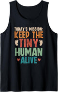 Keep Dad Cool: Funny Baby Daddy Tank Top
