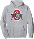 Ohio State Buckeyes Mens Icon Logo Long Sleeve Pullover Hoodie