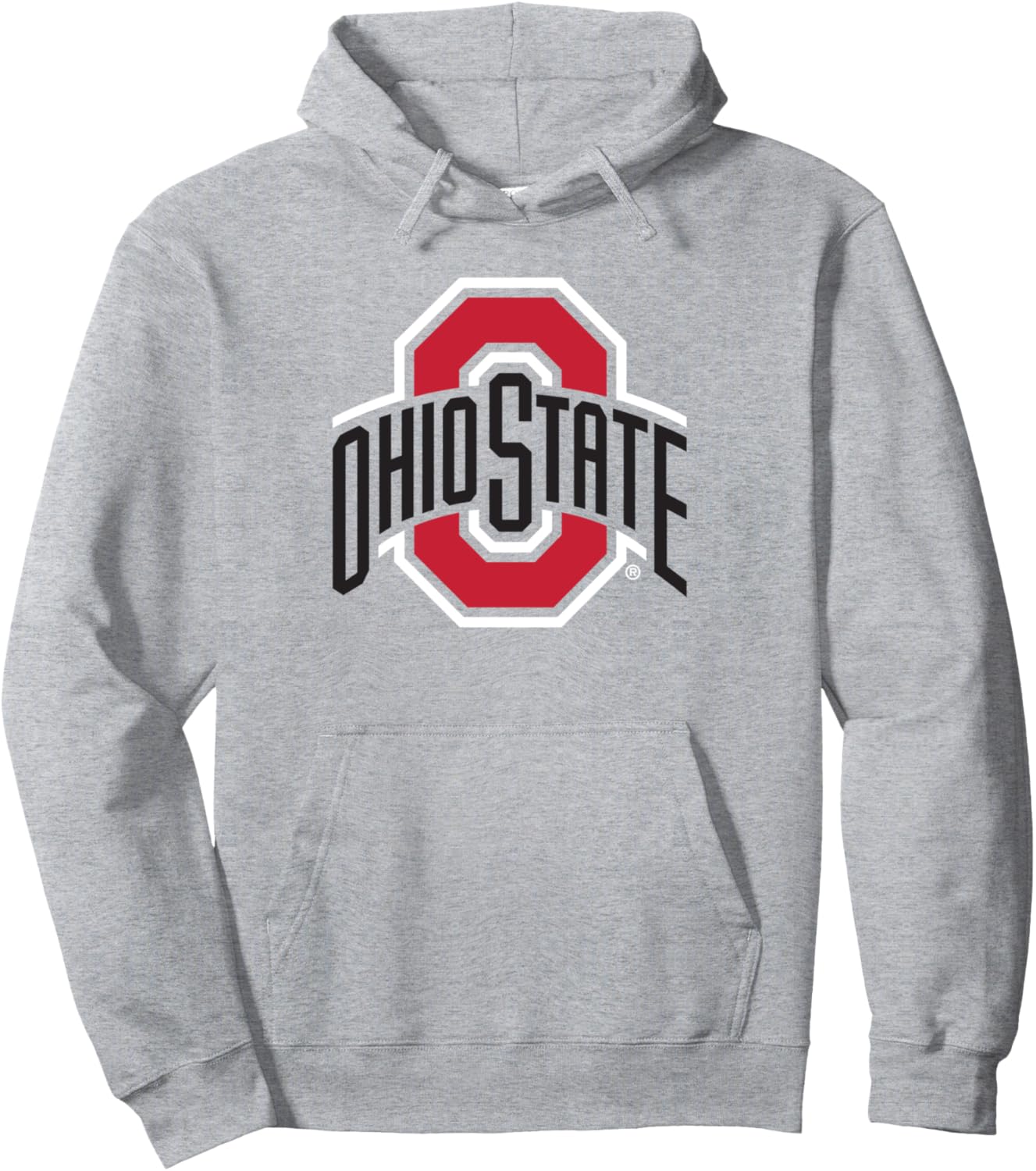 Ohio State Buckeyes Mens Icon Logo Long Sleeve Pullover Hoodie